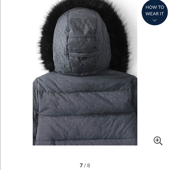 Lands end Coat “sleeping bag” coat 10/12 M - Picture 8 of 16